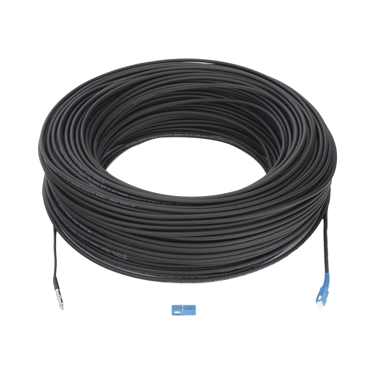 Cables Fibra OpticaLINKEDPRO BY EPCOMLP-150-SCURollo Fibra Óptica Drop 150m (492.13ft) Monomodo G657A2 Simplex SC/UPC - SC/UPC Exterior LINKEDPRO LP - 150 - SCU - SILYMX
