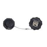 Acoplador Industrial RJ45 RJ45 Categoria 6 Blindado IP67 Waterproof Resistente Agua 750 Ciclos LINKEDPRO LP-C6WP-CP LINKEDPRO BY EPCOM - Imagen 1