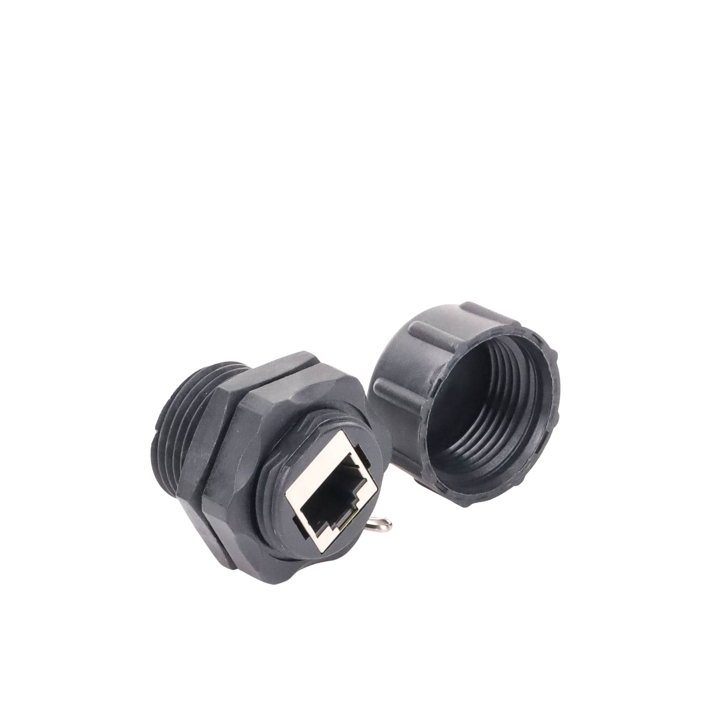 Acoplador Industrial RJ45 RJ45 Categoria 6 Blindado IP67 Waterproof Resistente Agua 750 Ciclos LINKEDPRO LP-C6WP-CP LINKEDPRO BY EPCOM - Imagen 3