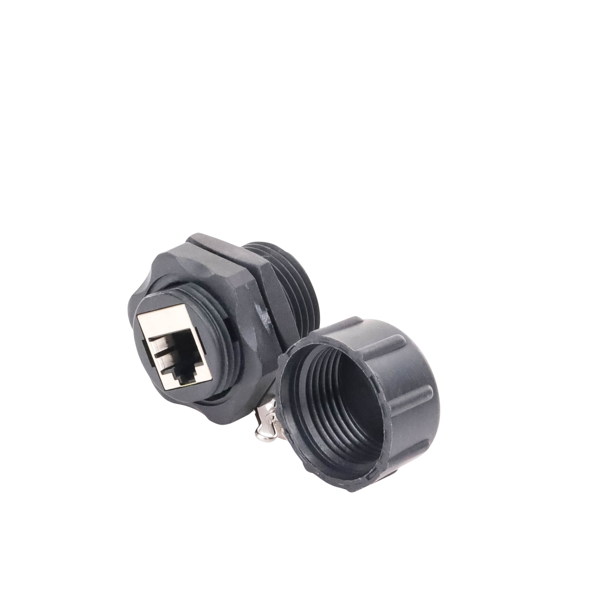 Acoplador Industrial RJ45 RJ45 Categoria 6 Blindado IP67 Waterproof Resistente Agua 750 Ciclos LINKEDPRO LP-C6WP-CP LINKEDPRO BY EPCOM - Imagen 5
