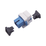 Acoplador Keystone Fibra Optica Monomodo SC PC Simplex Conector Adaptador Baja Perdida - LINKEDPRO LP-FO-AD-6126 LINKEDPRO BY EPCOM - Imagen 1