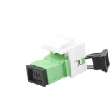 Acoplador Keystone Fibra Optica Monomodo SC APC Simplex Adaptador Conector Profesional - LINKEDPRO LP-FO-AD-6150 LINKEDPRO BY EPCOM - Imagen 2