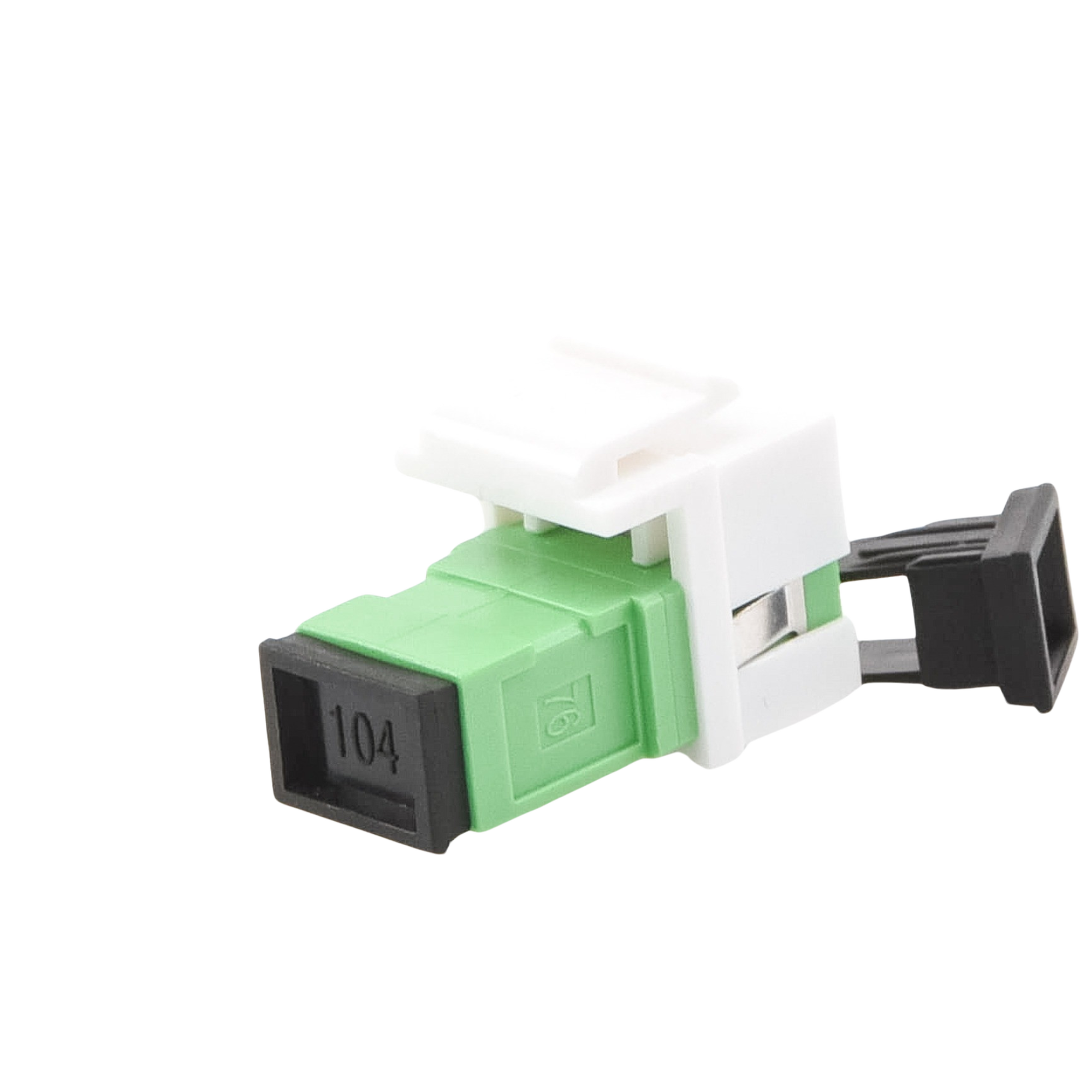 Acoplador Keystone Fibra Optica Monomodo SC APC Simplex Adaptador Conector Profesional - LINKEDPRO LP-FO-AD-6150 LINKEDPRO BY EPCOM - Imagen 2