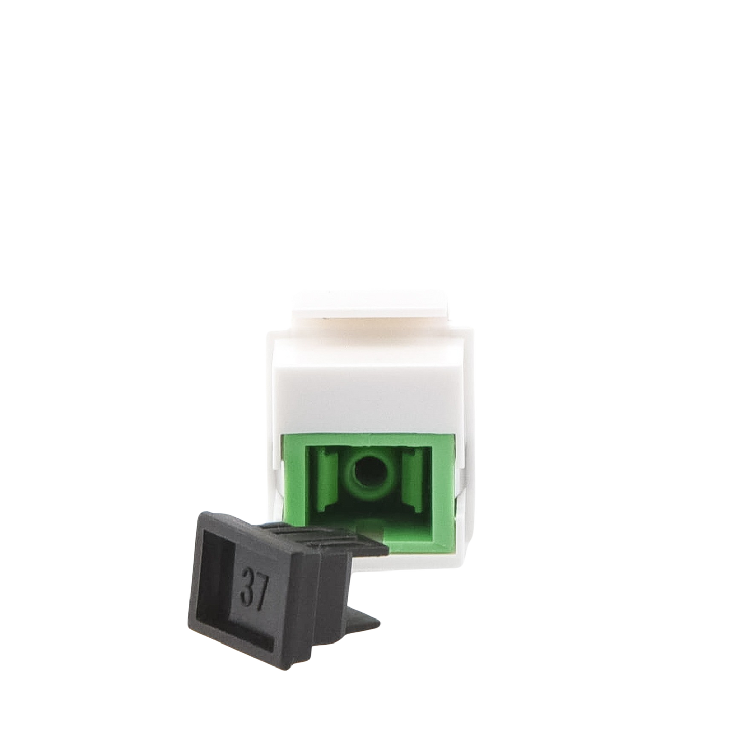Acoplador Keystone Fibra Optica Monomodo SC APC Simplex Adaptador Conector Profesional - LINKEDPRO LP-FO-AD-6150 LINKEDPRO BY EPCOM - Imagen 3