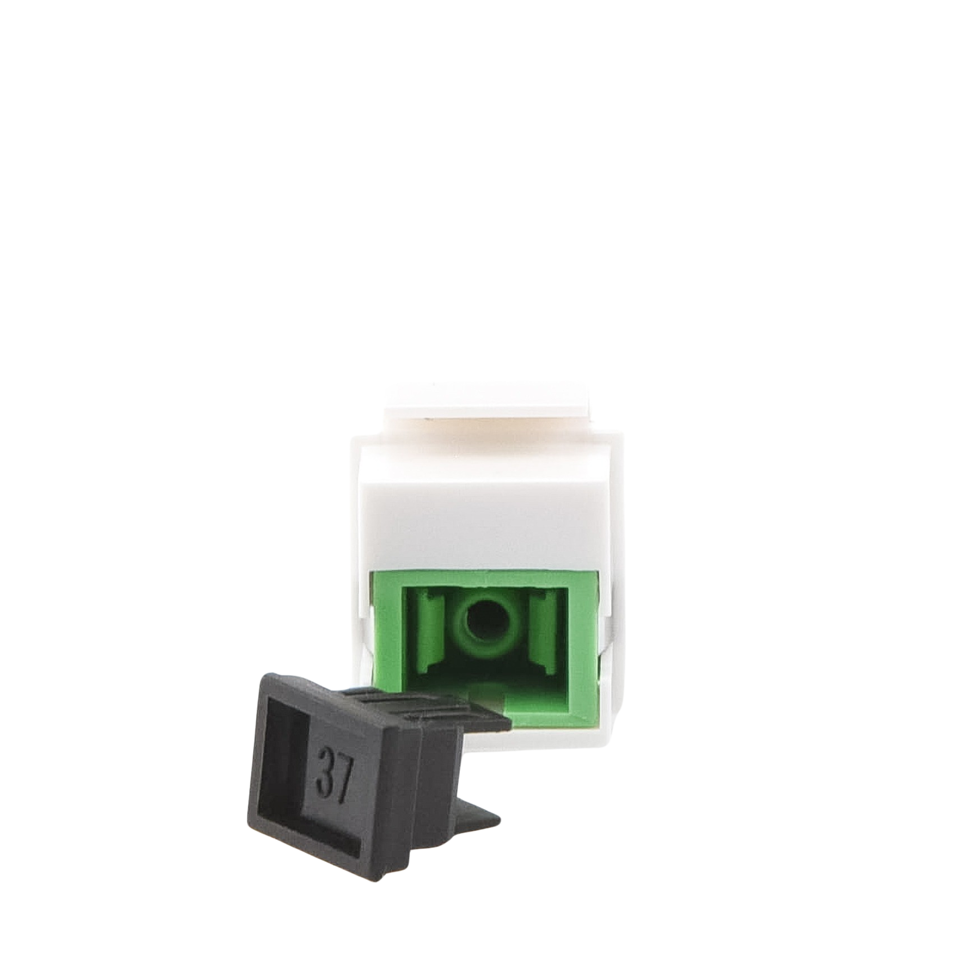 Acoplador Keystone Fibra Optica Monomodo SC APC Simplex Adaptador Conector Profesional - LINKEDPRO LP-FO-AD-6150 LINKEDPRO BY EPCOM - Imagen 3
