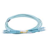 Jumper de Fibra Óptica / Multimodo OM3 50/125 / LC-LC Dúplex / OFNR Riser / 2.0 mm / 2 m (6.56 ft) / Aqua LINKEDPRO BY EPCOM - Imagen 2