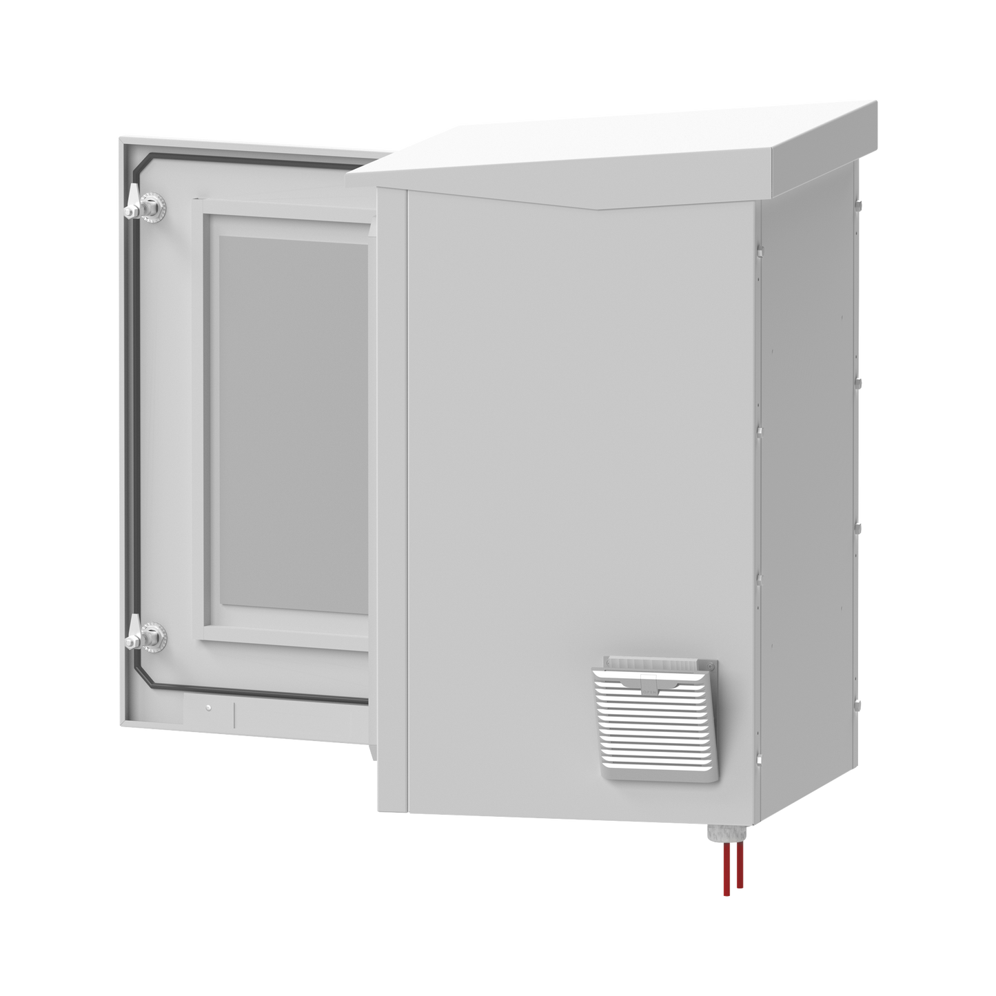 Gabinete De Exterior Con Rack De 19" De 24U Con Ventiladores Y Termostato (Montaje A Poste O Torre Se Vende Por Separado) LINKEDPRO BY EPCOM - Imagen 2