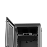 Gabinete De Exterior Con Rack De 19" De 24U Con Ventiladores Y Termostato (Montaje A Poste O Torre Se Vende Por Separado) LINKEDPRO BY EPCOM - Imagen 6