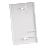 Placa de Pared Ciega Universal Color Blanco LP-FP-107 LINKEDPRO BY EPCOM - Imagen 3