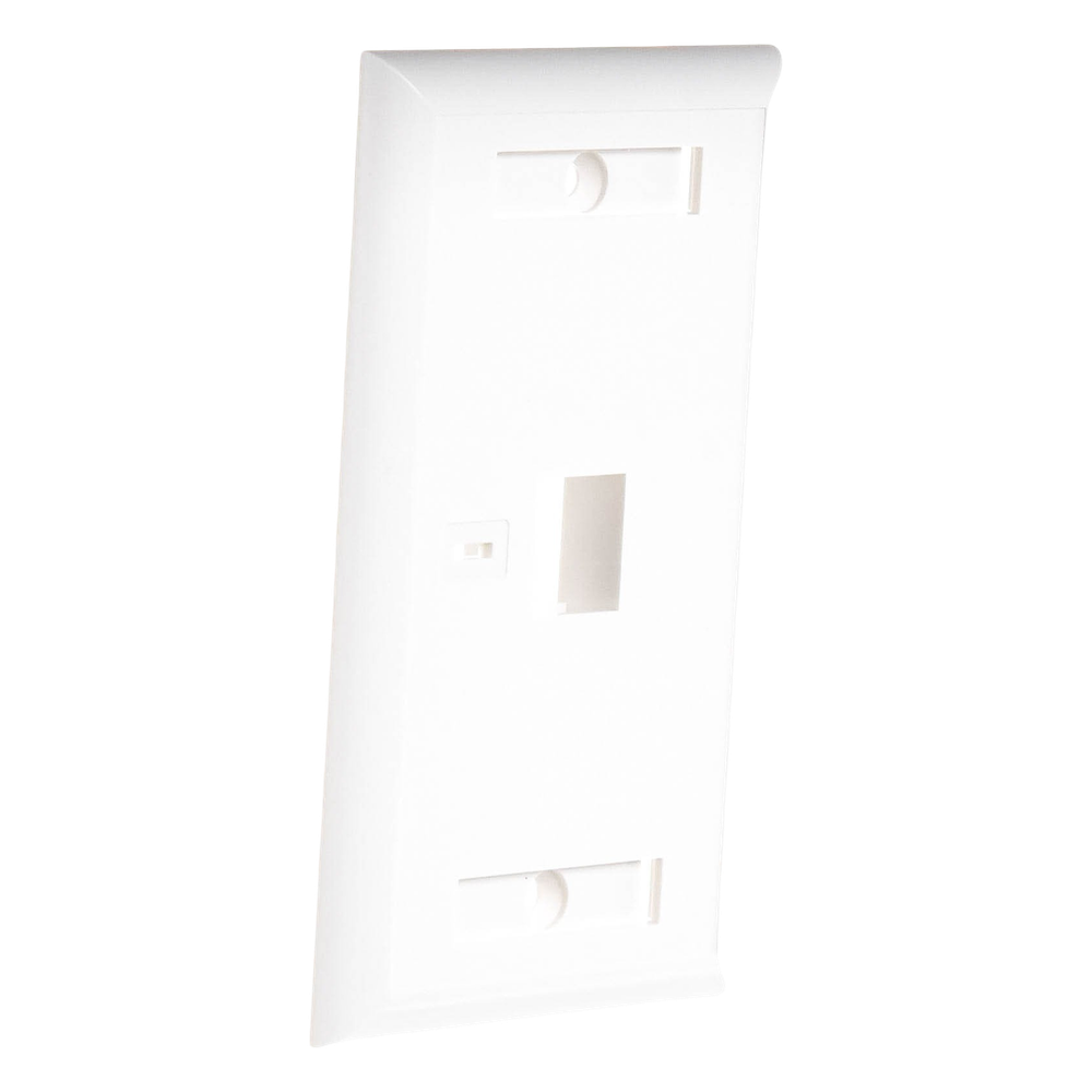 Placa de Pared / 1 Puerto Keystone / 70 x 115 mm (2.75' x 4.52') / UL 94V-0 / Blanco LINKEDPRO BY EPCOM - Imagen 2