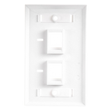 Placa de Pared Keystone / 2 Puertos / Vertical / Policarbonato Retardante de Flama / Espacio para Etiqueta LINKEDPRO BY EPCOM - Imagen 3