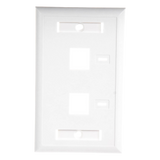 Placa de Pared Keystone / 2 Puertos / Vertical / Policarbonato Retardante de Flama / Espacio para Etiqueta LINKEDPRO BY EPCOM - Imagen 4