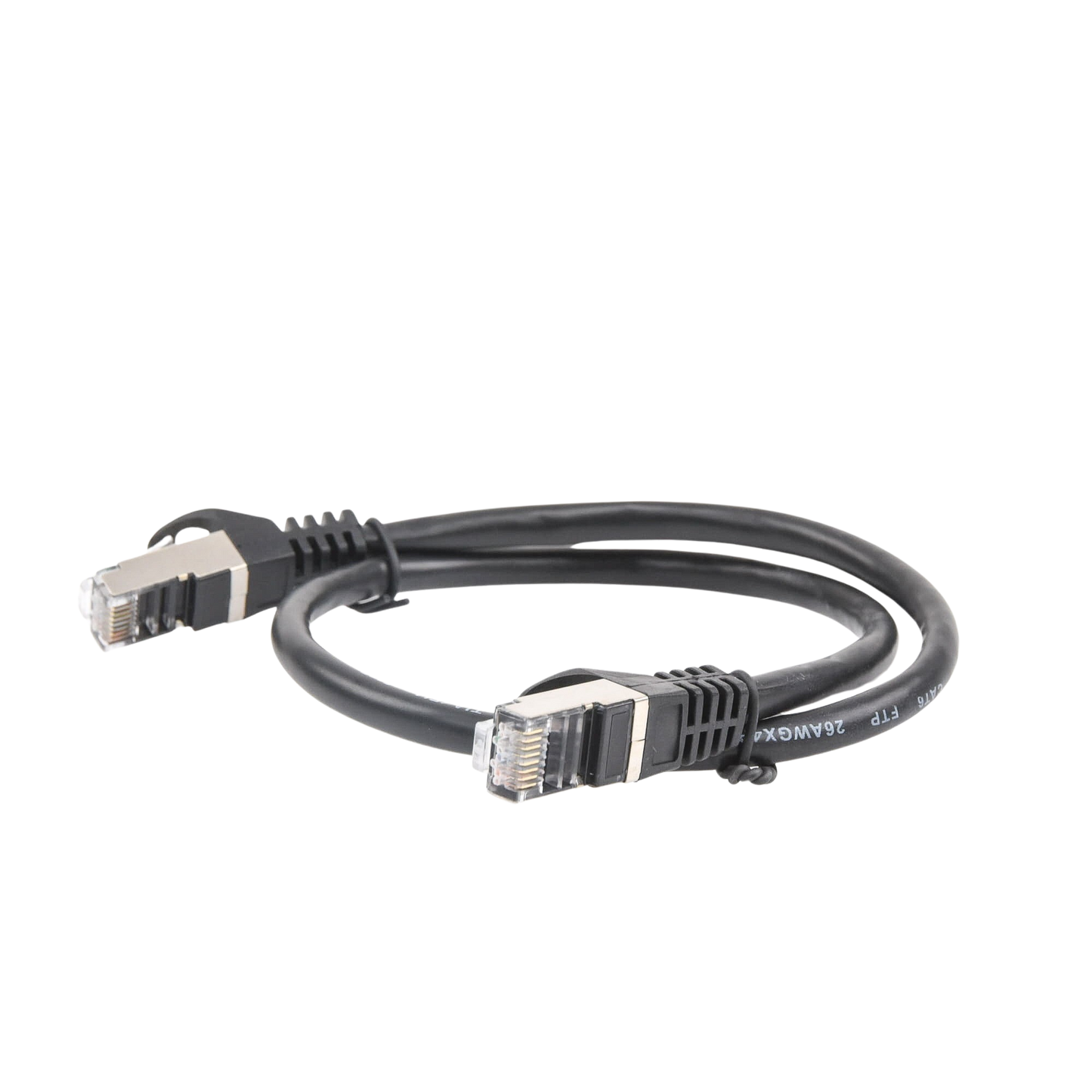 Cable de parcheo FTP Cat6 - 0.5 m - negro LINKEDPRO BY EPCOM - Imagen 1