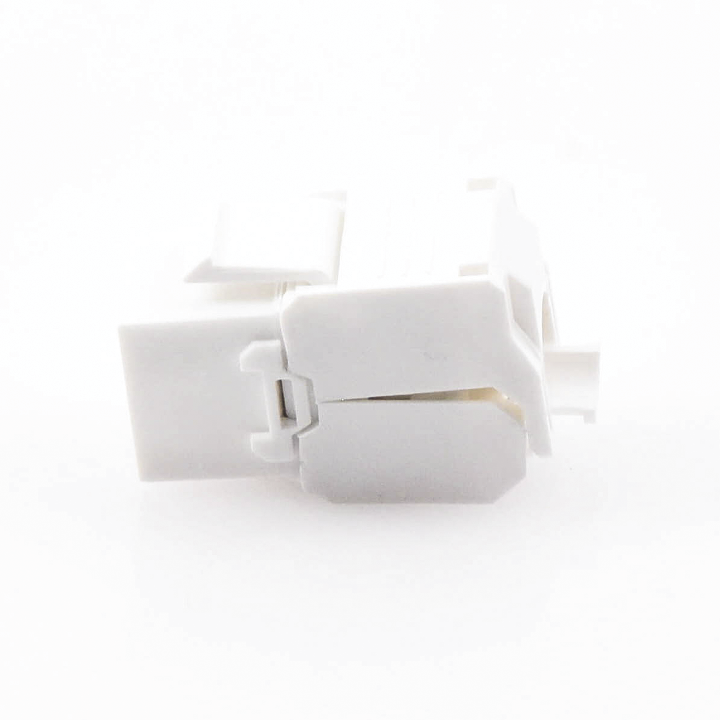 Módulo Jack Keystone Cat6A (Toolless), con Terminación en Ángulo 180 Grados Color Blanco, Compatible con Faceplate y Patchpanel Linkedpro LINKEDPRO BY EPCOM - Imagen 3