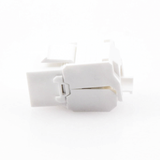 Módulo Jack Keystone Cat6A (Toolless), con Terminación en Ángulo 180 Grados Color Blanco, Compatible con Faceplate y Patchpanel Linkedpro LINKEDPRO BY EPCOM - Imagen 3
