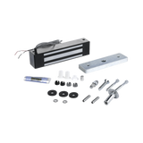600 lbs Chapa Magnética M32/ Garantía de Por Vida/ Completamente Sellado para intemperie/ UL SECURITRON-ASSA ABLOY - Imagen 2