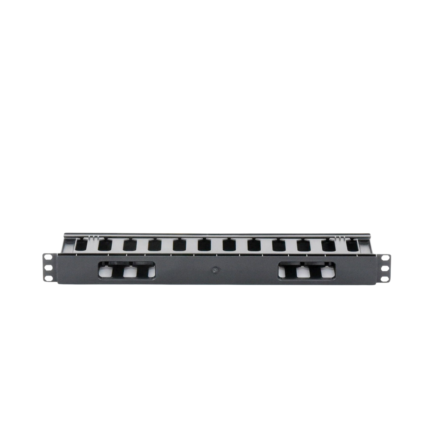 Organizador de Cables Horizontal de 1U para Rack de 19", Fabricado en Polímero Resistente a Deformaciones y Rayones LINKEDPRO BY EPCOM - Imagen 1