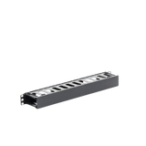 Organizador de Cables Horizontal de 1U para Rack de 19", Fabricado en Polímero Resistente a Deformaciones y Rayones LINKEDPRO BY EPCOM - Imagen 3
