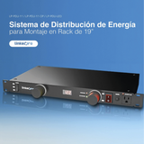 PDU para Distribución de Energía Montaje en Rack 11 salidas Instalación Horizontal de 19in 1U 15 Amp 120 Vca LINKEDPRO BY EPCOM LP-PDU-11 - Imagen 2