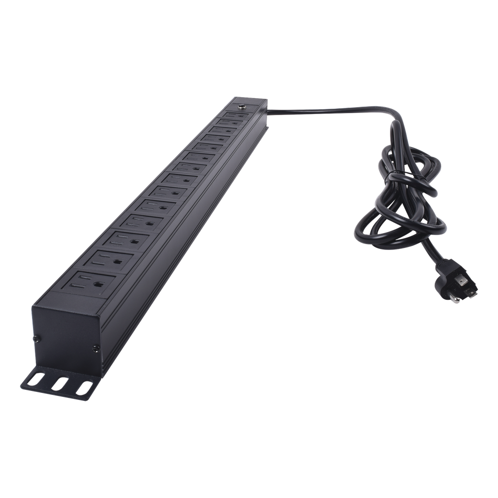 PDU Vertical 14 Tomas NEMA 5-15R 125V Monofásico Rack 650mm (25.6in) Cable 1.9m (6.2ft) LINKEDPRO BY EPCOM LP-PDU-14C-125V - Imagen 2
