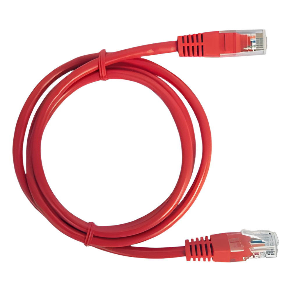 Cable de parcheo UTP Cat6 - 0.5 m - rojo LINKEDPRO BY EPCOM - Imagen 1