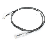 Patch Cord Slim UTP Cat6 - 1 metro, Negro, Diámetro Reducido (28 AWG) LINKEDPRO BY EPCOM - Imagen 3