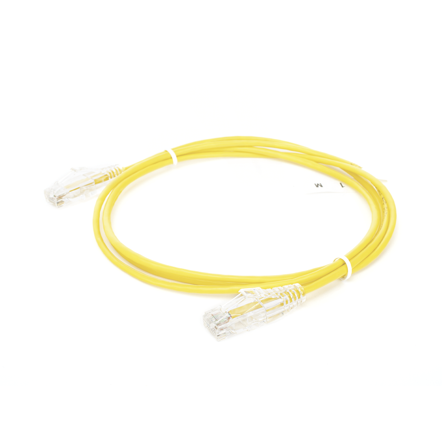 Patch Cord Slim UTP Cat6 - 1 metro, Amarillo, Diámetro Reducido (28 AWG) LINKEDPRO BY EPCOM - Imagen 3