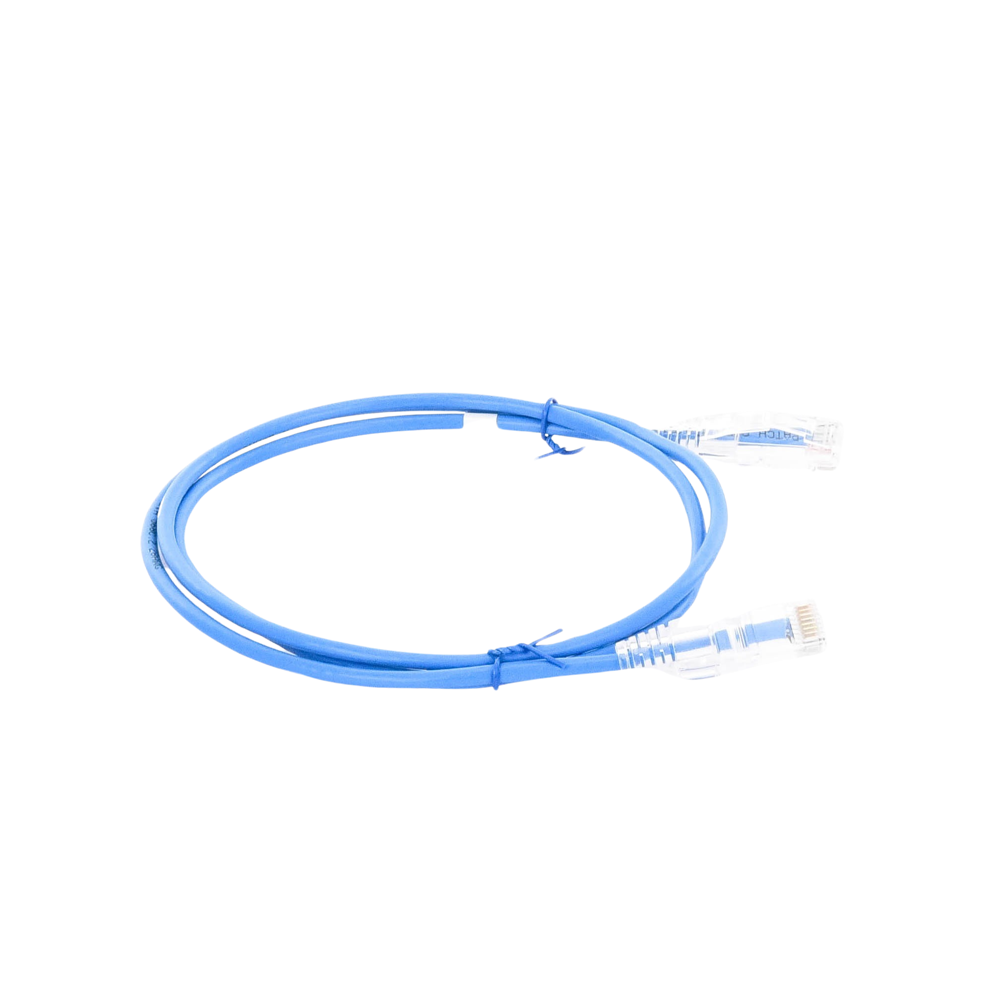Cable de Parcheo Slim UTP Cat6A - 1 Metro (3.28 Pies) Azul, Diámetro Reducido (28 AWG) LINKEDPRO BY EPCOM - Imagen 3