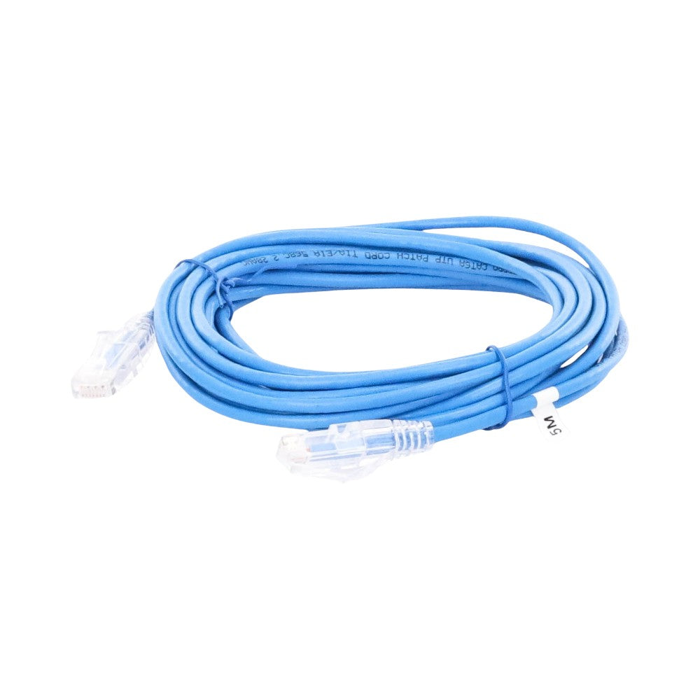 Cable de Parcheo Slim UTP Cat6A - 3 Metros (9.84 Pies) Azul, Diámetro Reducido (28 AWG) LINKEDPRO BY EPCOM - Imagen 1