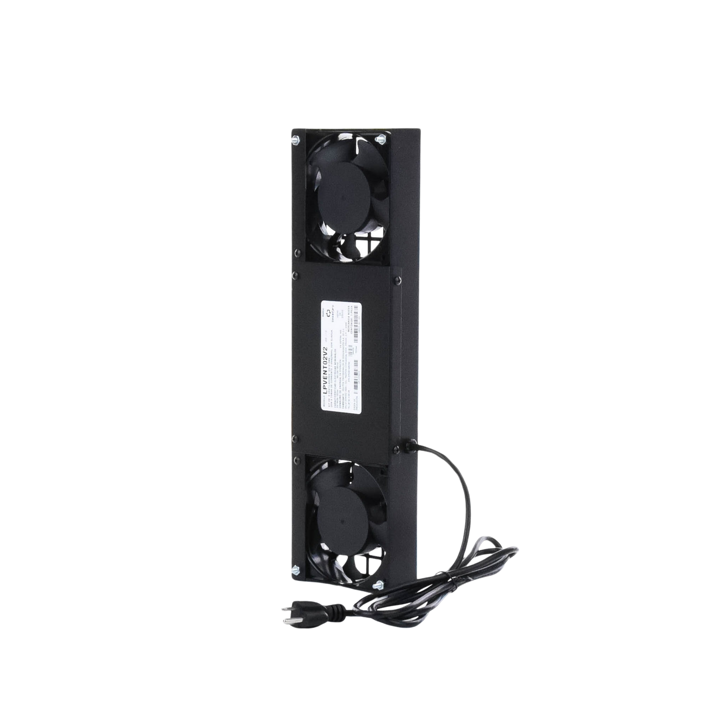 Kit de 2 Ventiladores (12 x 12 cm) con 3 Tomas de Corriente 110 Vca/50 Hz con Clavija. LINKEDPRO BY EPCOM - Imagen 5