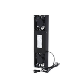 Kit de 2 Ventiladores (12 x 12 cm) con 3 Tomas de Corriente 110 Vca/50 Hz con Clavija. LINKEDPRO BY EPCOM - Imagen 5