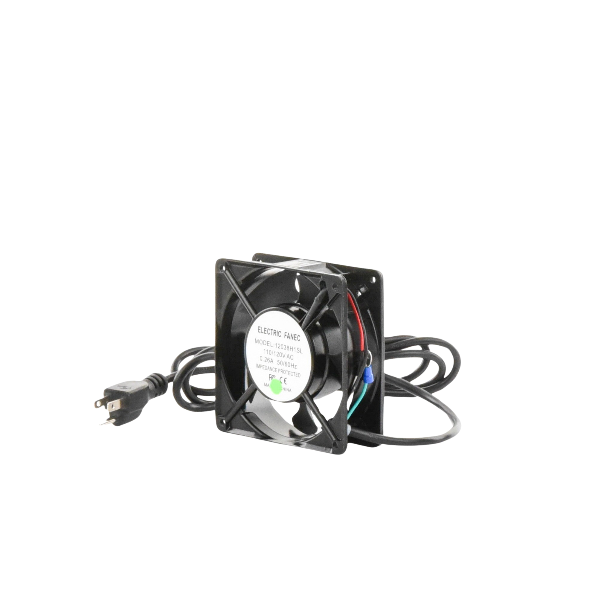 Ventilador 110 Vca de 12 x 12 cm con Cable y Clavija. LINKEDPRO BY EPCOM - Imagen 3