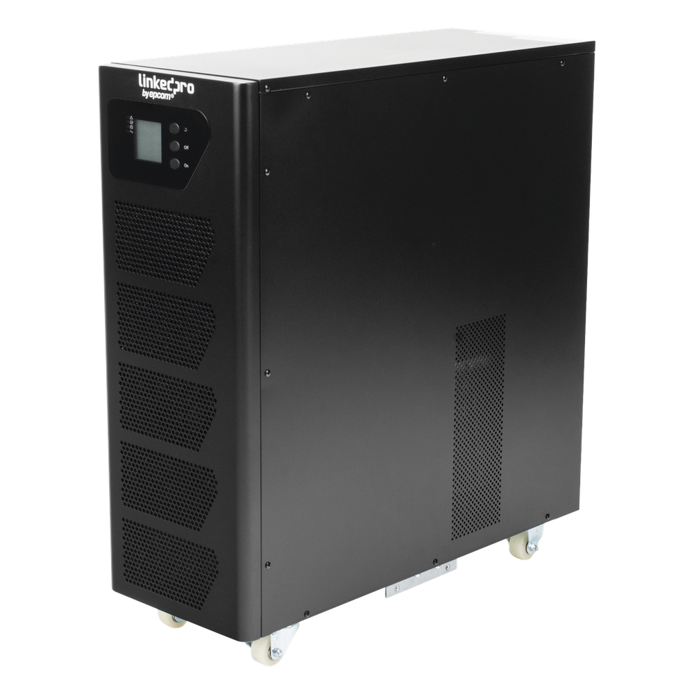 UPS Tipo Torre de 10KVA, Online Doble Conversión, 200 - 240 Vac de Entrada y 220Vca o 120Vca de salida Fase Dividida, Onda Senoidal Pura LP10KSPT LINKEDPRO BY EPCOM - Imagen 4