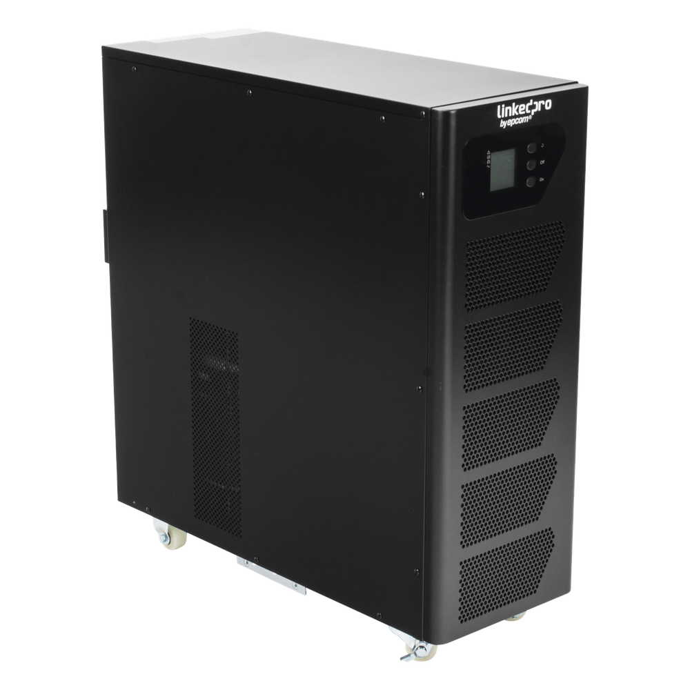 UPS Tipo Torre de 10KVA, Online Doble Conversión, 200 - 240 Vac de Entrada y 220Vca o 120Vca de salida Fase Dividida, Onda Senoidal Pura LP10KSPT LINKEDPRO BY EPCOM - Imagen 5