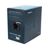 Bobina de Cable 4x18 AWG Para Control Color Blanco CM 305 Metros LP418W/1000 LINKEDPRO - Imagen 1