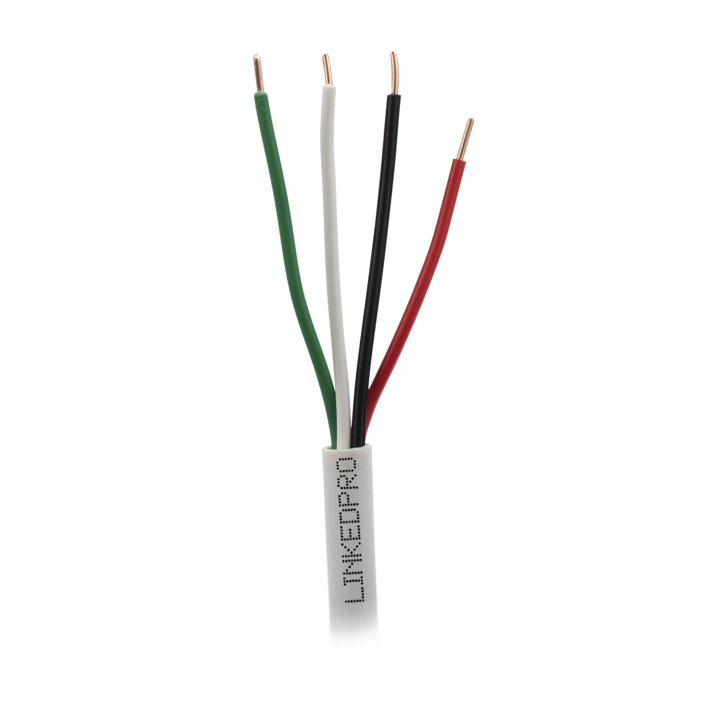 Bobina de Cable 4x18 AWG Para Control Color Blanco CM 305 Metros LP418W/1000 LINKEDPRO - Imagen 1