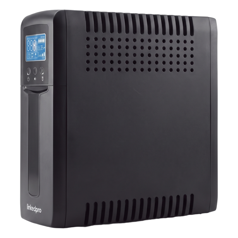 UPS Línea Interactiva / 850 VA / 510 W / 9 Tomas NEMA 5-15R / 5 Tomas con Respaldo de Batería / Entrada 120 Vca / Mini Torre LINKEDPRO BY EPCOM - Imagen 1