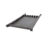 Charola Ventilada para Soportar Equipos en Rack, Profundidad Ajustable de 495 a 965 mm, 1U, Color Negro LINKEDPRO BY EPCOM - Imagen 2