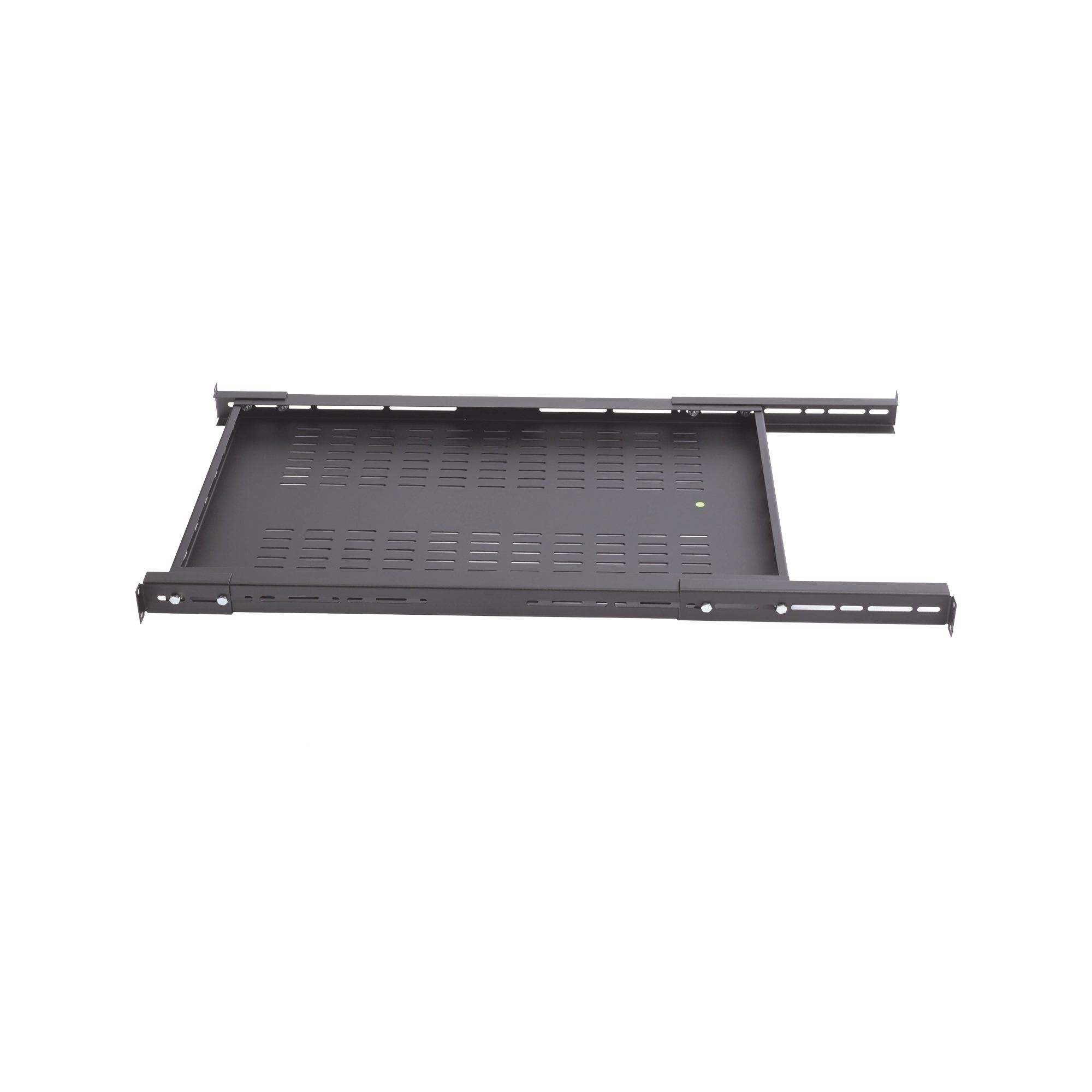 Charola Ventilada para Soportar Equipos en Rack, Profundidad Ajustable de 495 a 965 mm, 1U, Color Negro LINKEDPRO BY EPCOM - Imagen 3