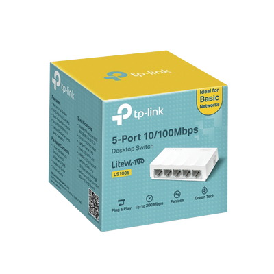 Switch para escritorio 5 puertos 10/100Mbps TP-LINK - Imagen 2