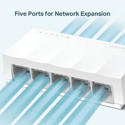 Switch para escritorio 5 puertos 10/100Mbps TP-LINK - Imagen 4