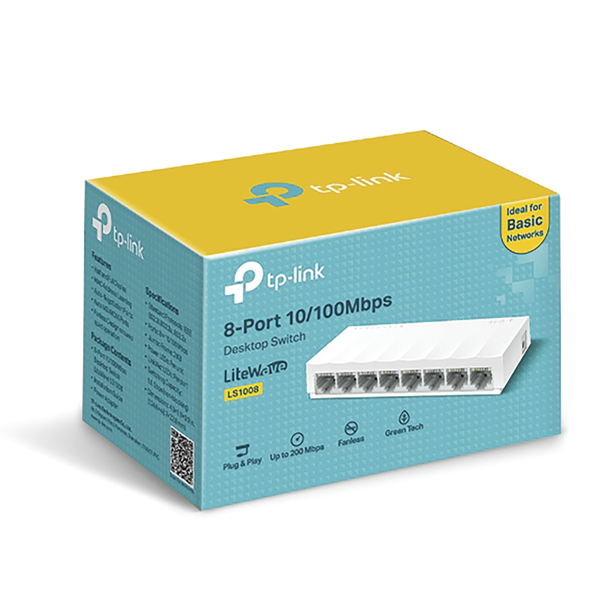 Switch para escritorio 8 puertos 10/100Mbps TP-LINK - Imagen 3