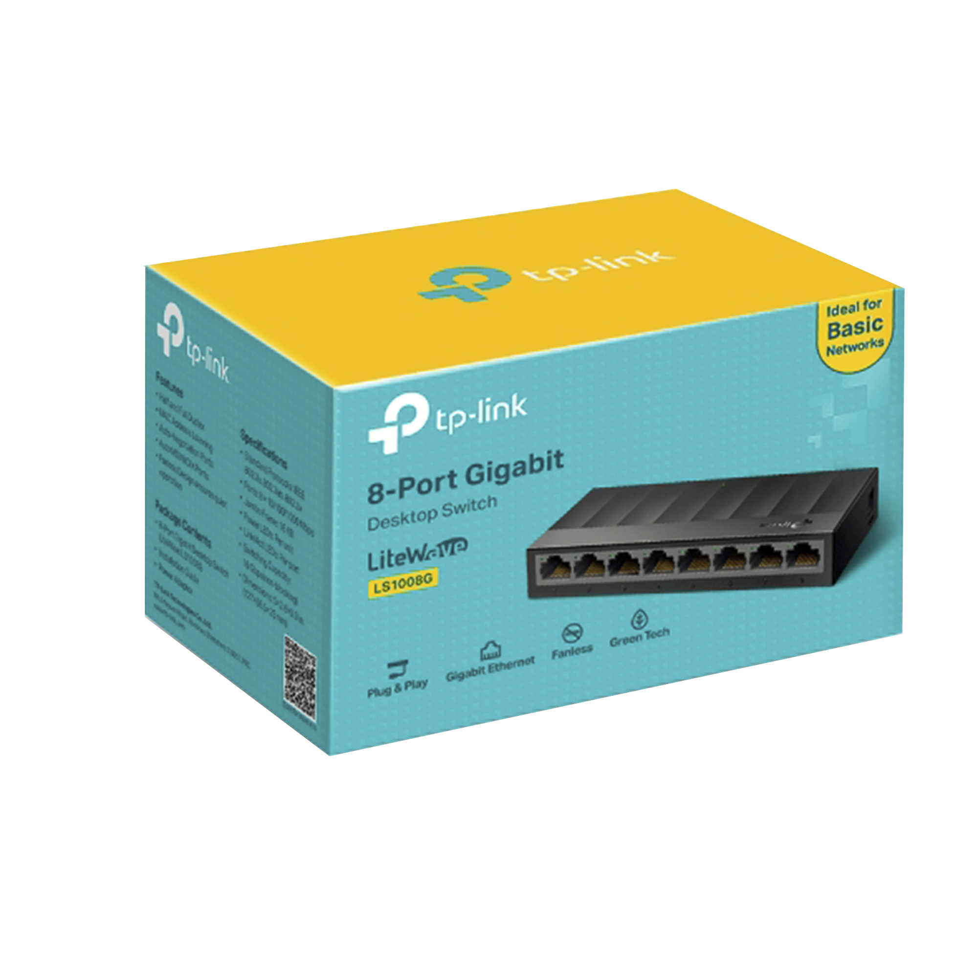 Switch para escritorio 8 puertos 10/100/1000Mbps TP-LINK - Imagen 2