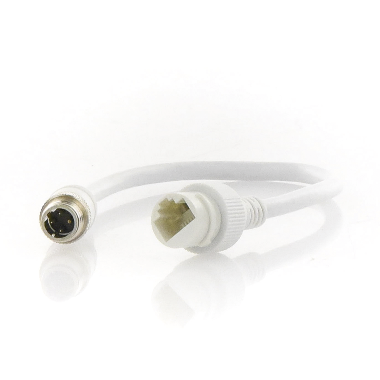 Cable Adaptador Tipo Aviación a RJ45 (Red) para el Kit Movil DS-MP5604SD/GLF(LITE)(KIT) HIKVISION - Imagen 2