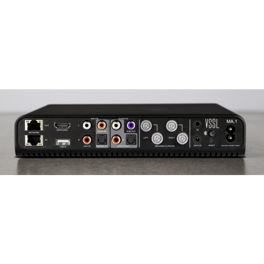 Amplificador de Audio Streaming | 1 Zona 2 Canales | Clase D 125W @ 8Ω | Native Streaming™ | AirPlay 2 | Google Cast | Bluetooth 5.3 | HDMI eARC | Multiroom Audio | BLAST™ LED VSSL - Imagen 1