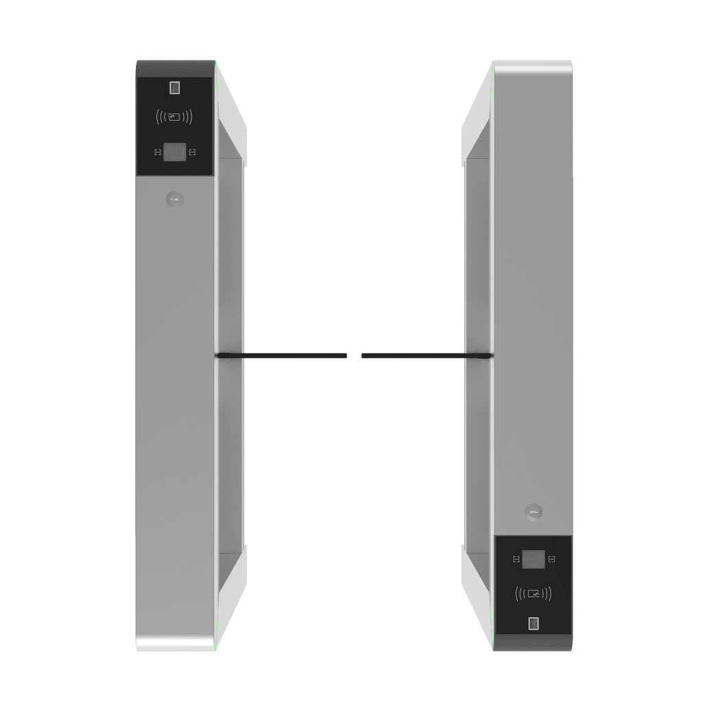 Torniquete de Barrera Oscilante Serie Mars-B1000 / Instalable en Plataforma Sólida / Dimensiones 1010x1355 mm / Uso de Tornillos M12 / Requiere Herramientas Específicas / No para Ambientes Corrosivos ZKTECO - Imagen 2