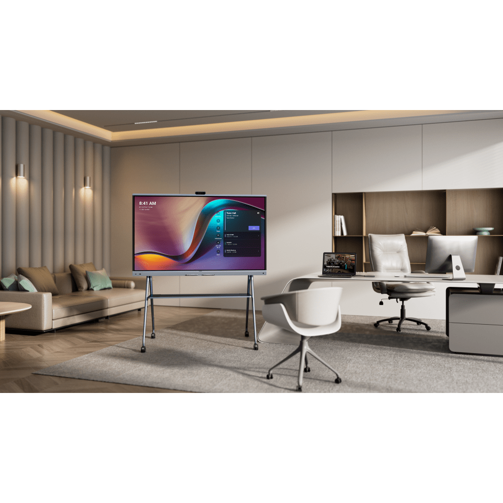 Yealink MeetingBoard 65 Pro, Centro de Colaboración Inteligente con IA, 4K UHD, Android 13, Micrófonos Integrados y Cámara Ultra Gran Angular - Imagen 5