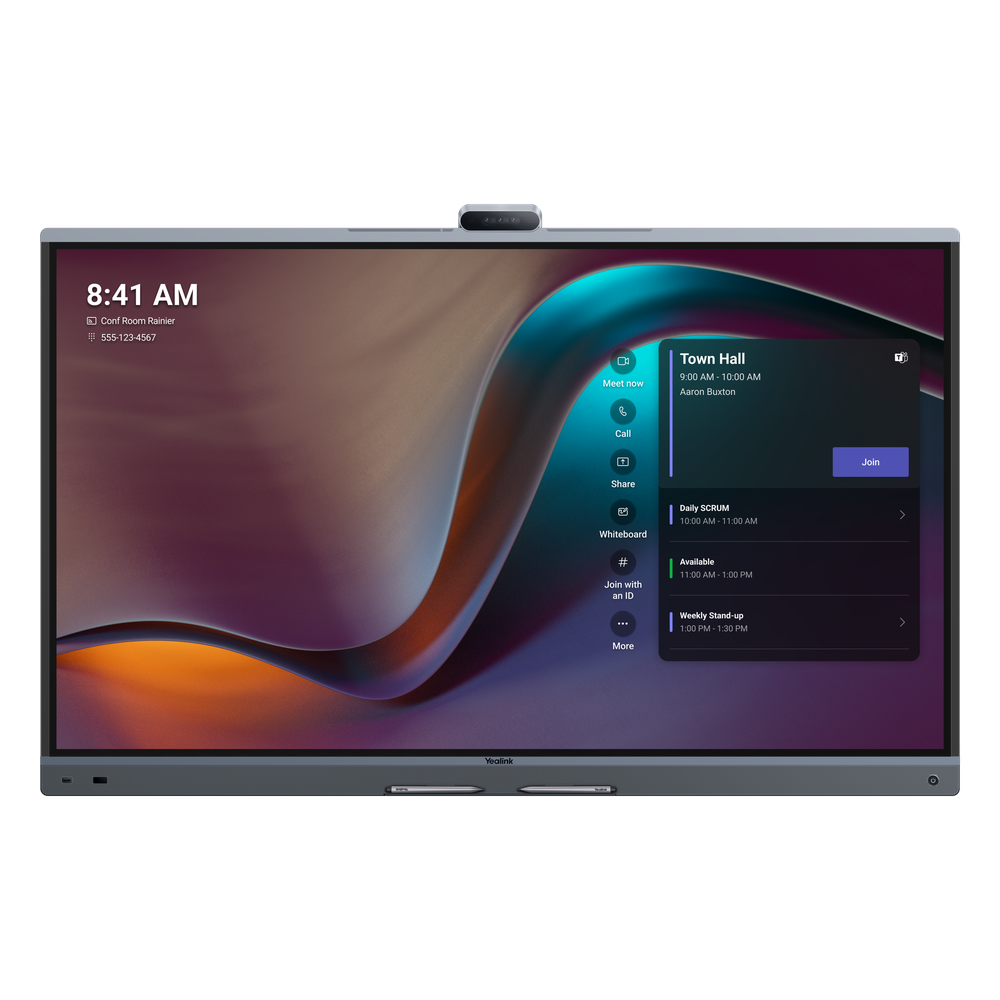 MeetingBoard 75 Pulgadas 4K UHD Android 13 IA Videoconferencia Pizarra Digital Yealink MB-75-PRO-A02 - Imagen 1