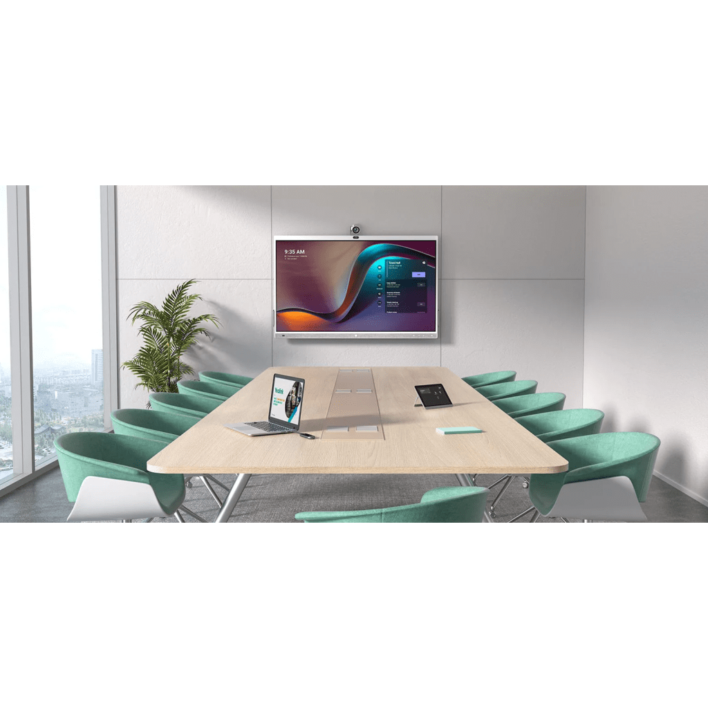 Yealink MeetingBoard 75 Pro, Centro de Colaboración Inteligente con IA, 4K UHD, Android 13, Micrófonos Integrados y Cámara Ultra Gran Angular - Imagen 5