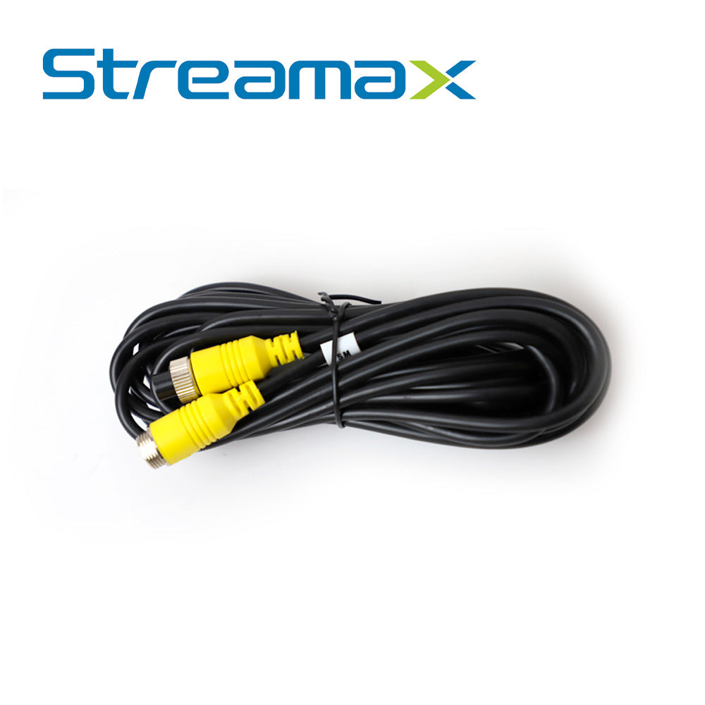 Cable DIN de Aviacion 4 Pines 5m (16ft) Compatible Camaras AHD Serie ECO Meriva MBCE50 - Imagen 1